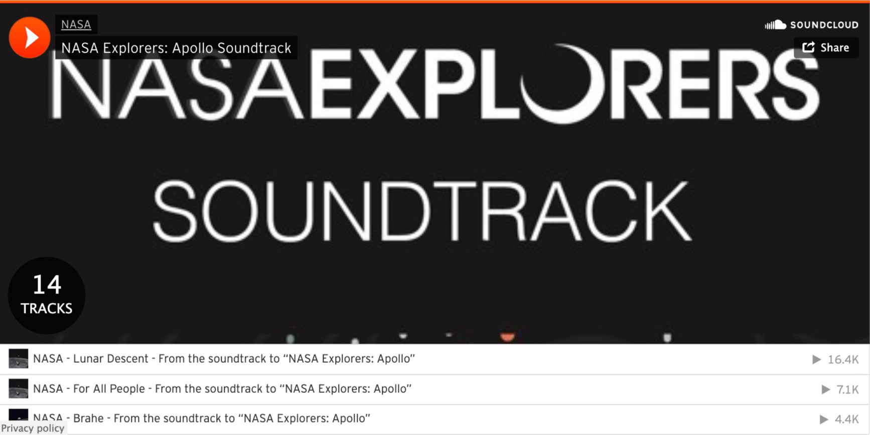 Embed Soundcloud Audio on your Portfolio